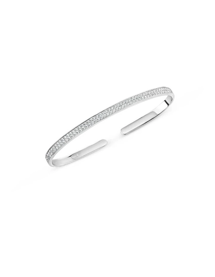 Destiny Palm Cuff in Silver
