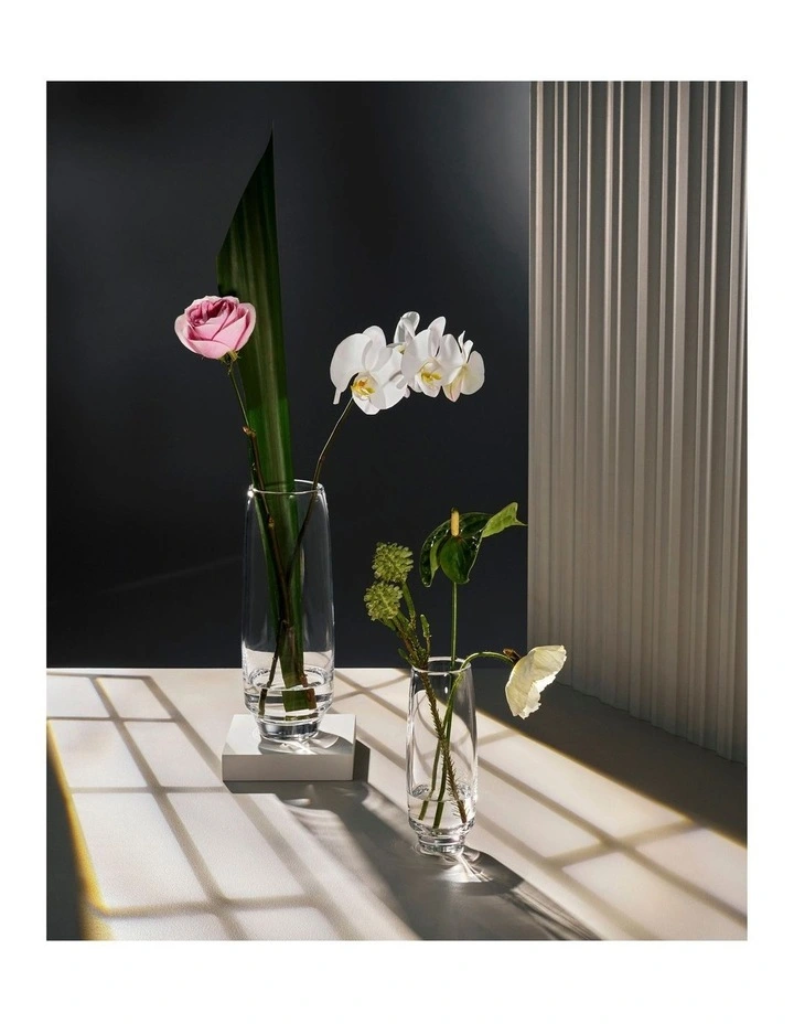 Halo Cylinder Vase 20cm Boxed