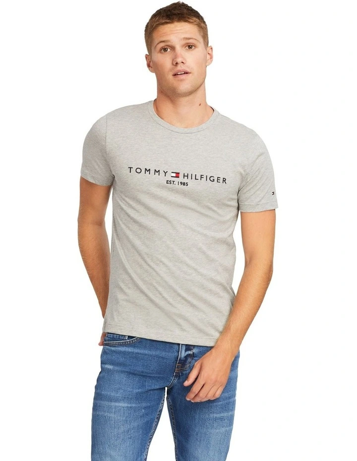 Core Logo T-Shirt in Grey