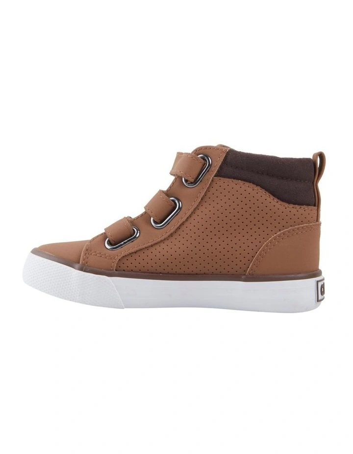 Mitch Hi Top Sneakers in Brown