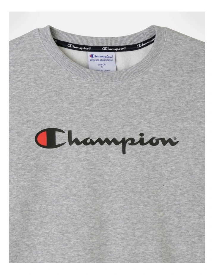 Script Crew Top Grey