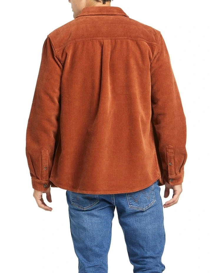 Parallels Shirt in Scorched Earth