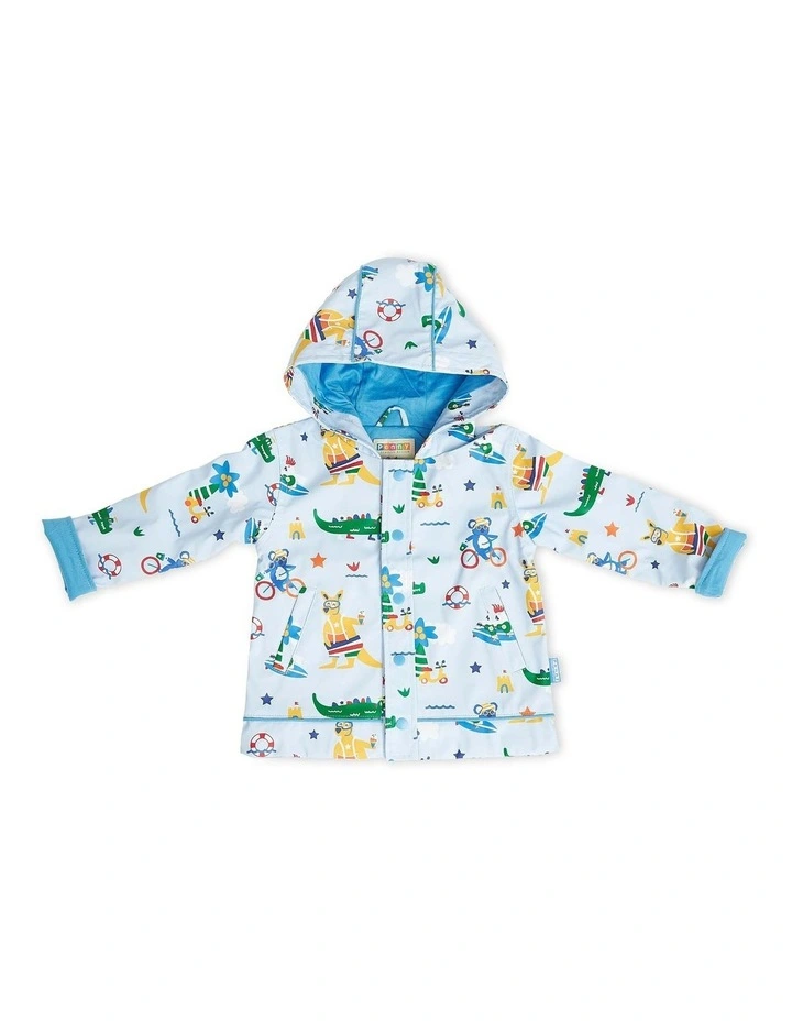 Kanga Crew 3-4 Raincoat Blue