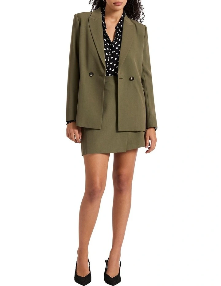 Break The Ice Blazer in Tea Leaf