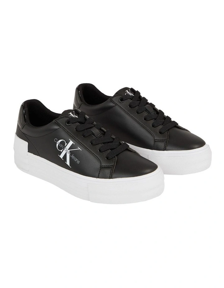 Platform Sneakers in Black