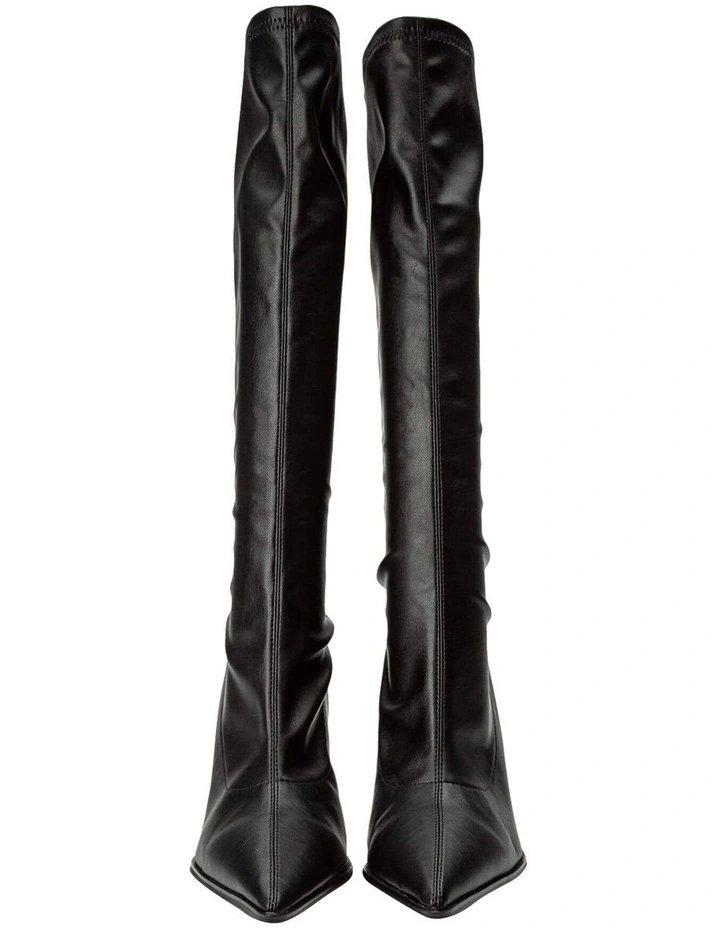 Knight Black Venezia Calf Boots