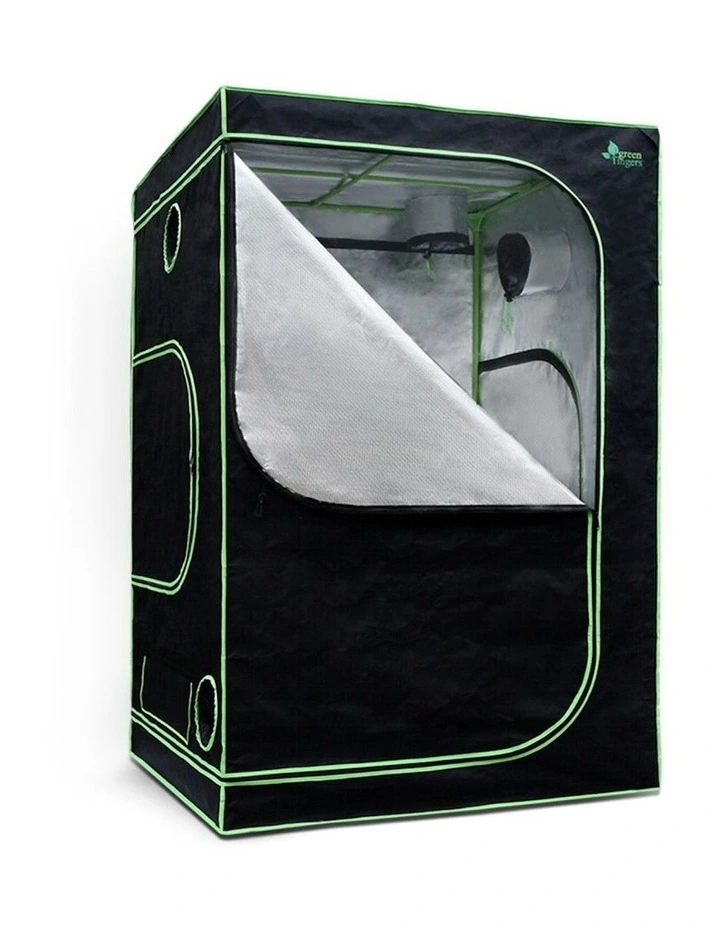 Hydroponics Grow Tent Kits 150x150x200cm in Black
