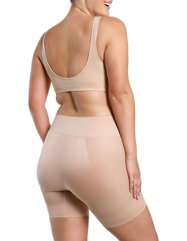 Curvesque Anti Chafing Short in Beige