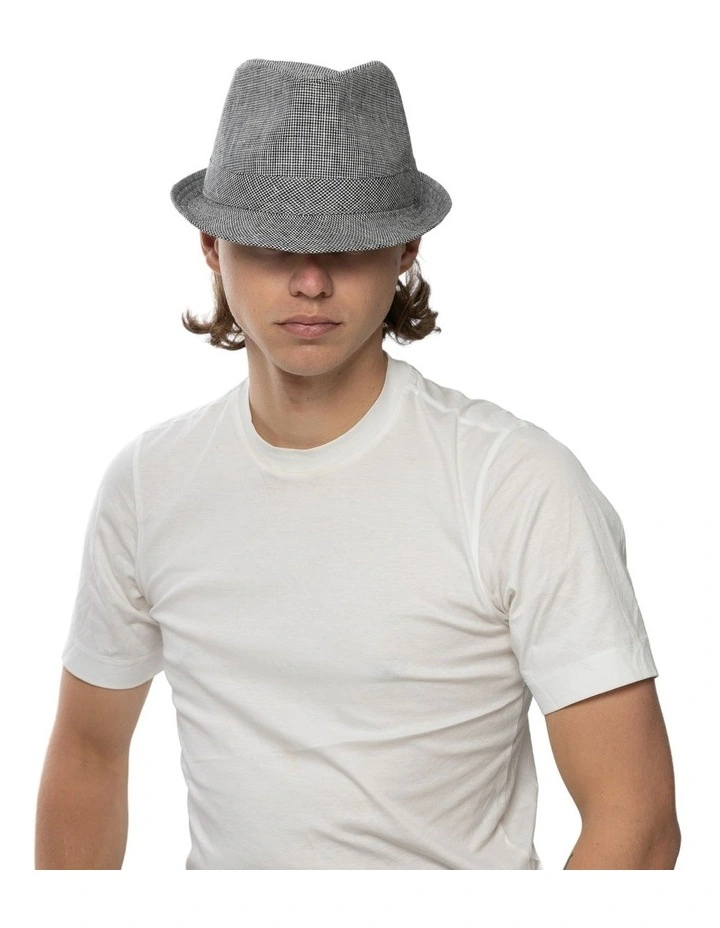 Bodhi Linen Trilby in Grey