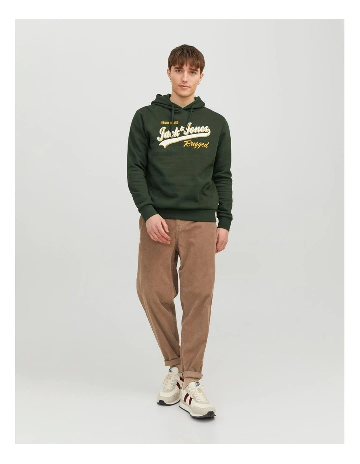Logo Hoodie in Green