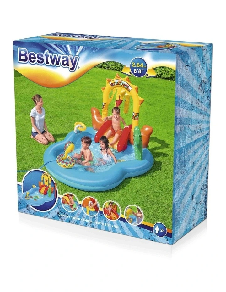Bestway Wild West Inflatable Above Ground Swimming Pool