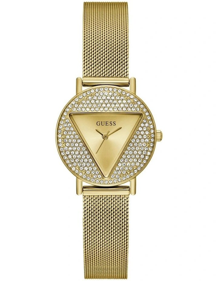 Mini Iconic Stainless Steel Watch in Gold
