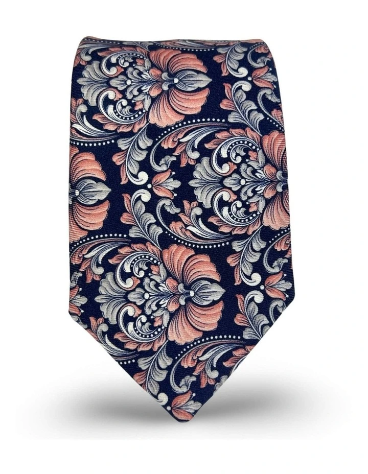 Kassel Floral Tie in Pink