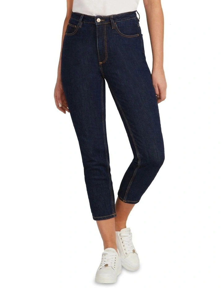 Mom Jean in Authentic Dark