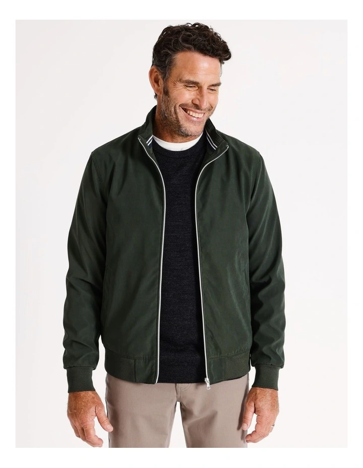 Ludlow Micromoss Jacket in Forest