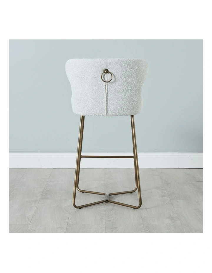 Quinn Bar Stool in Cream