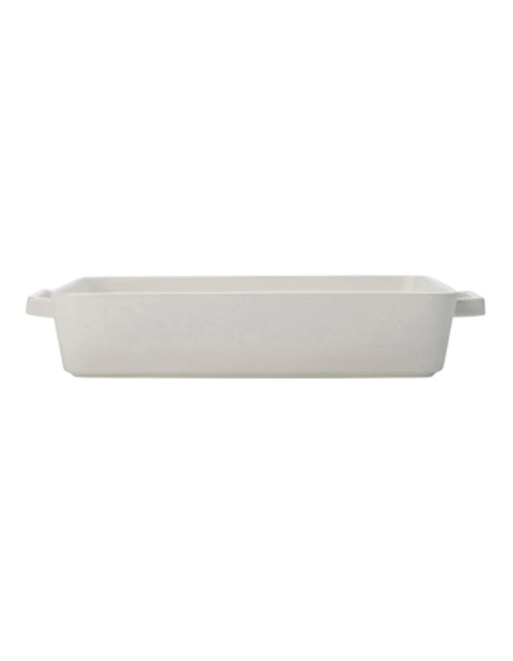 Epicurious 32x22.5x7cm Gift Boxed Rectangle Baker White