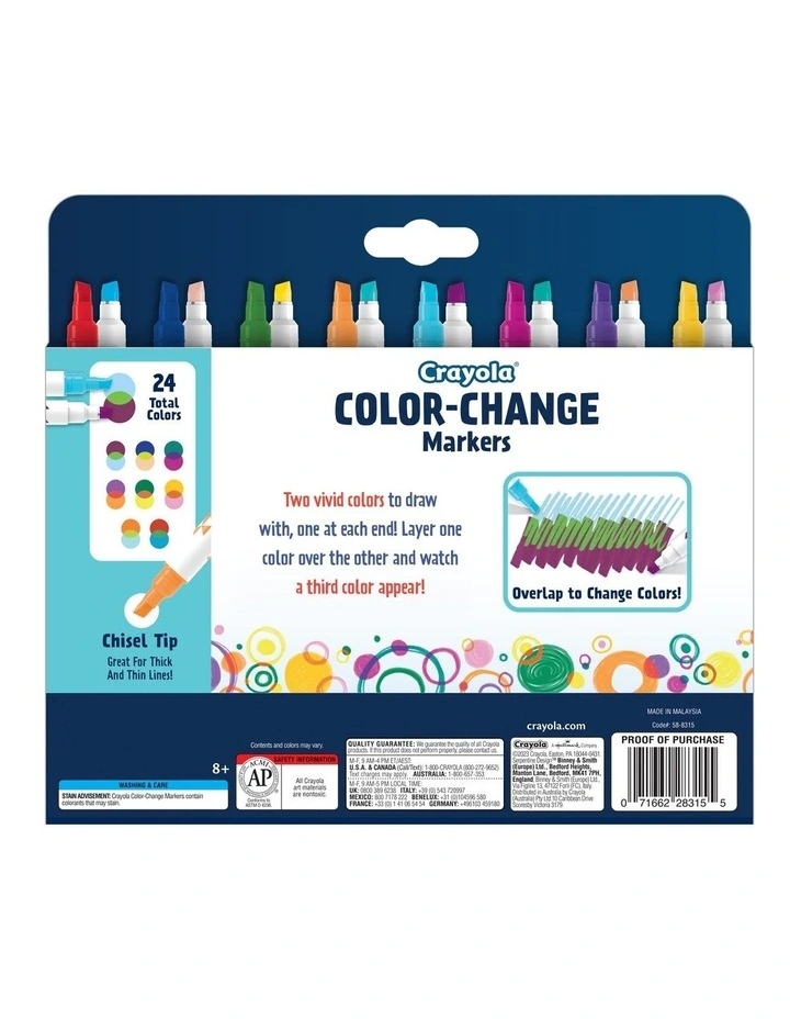8ct Color Change Markers