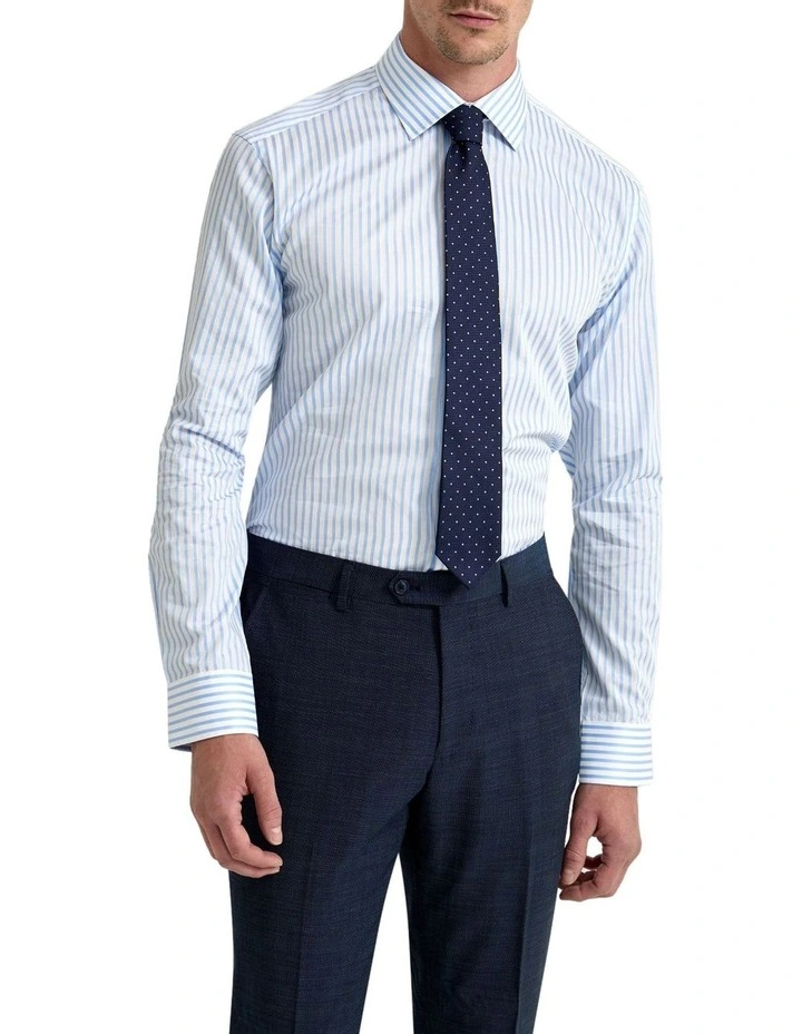 Islington Stripe Shirt in Sky