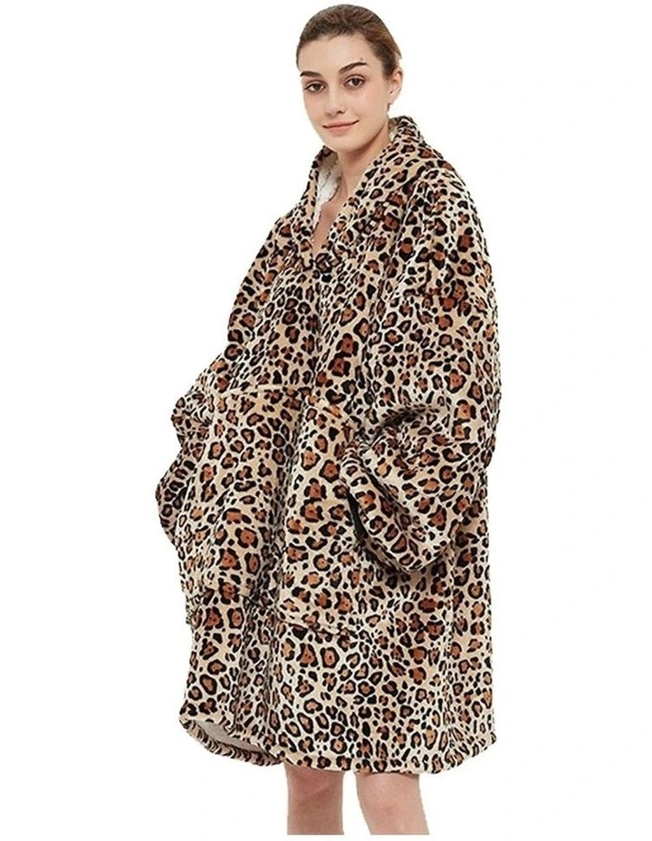 Adults Soft Hoodie Blanket in Multi