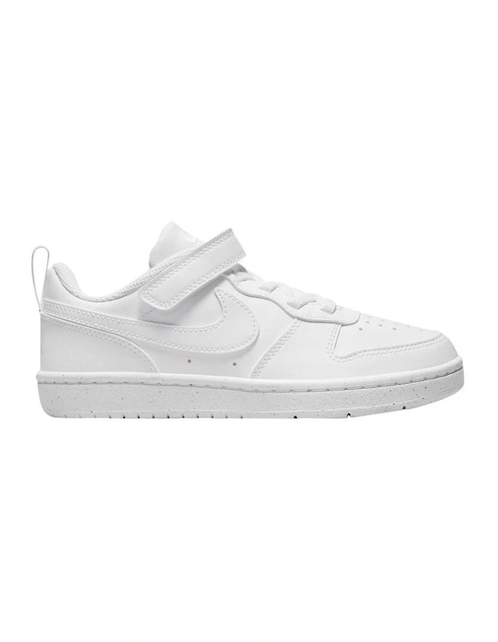 Court Borough Pre-School Sneakers in White