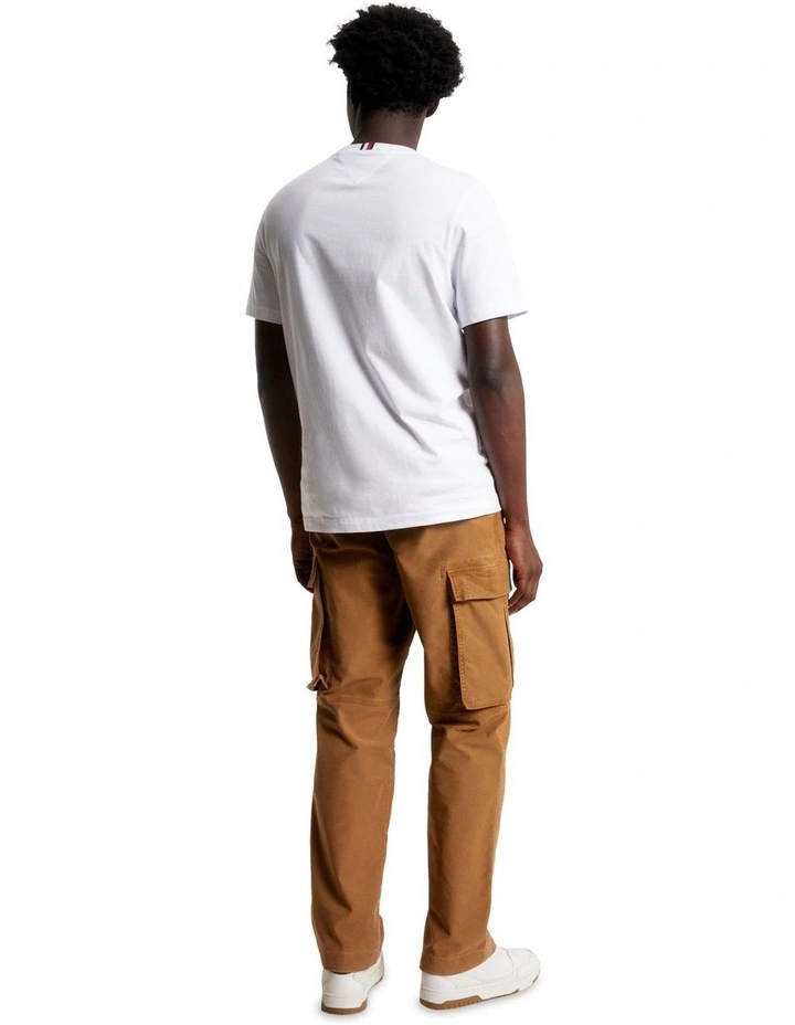 New York Logo Crew Neck T-Shirt in White
