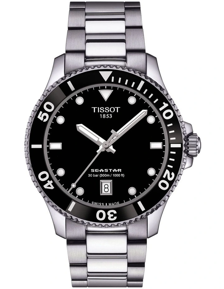 Seastar 1000 40mm Watch in Black