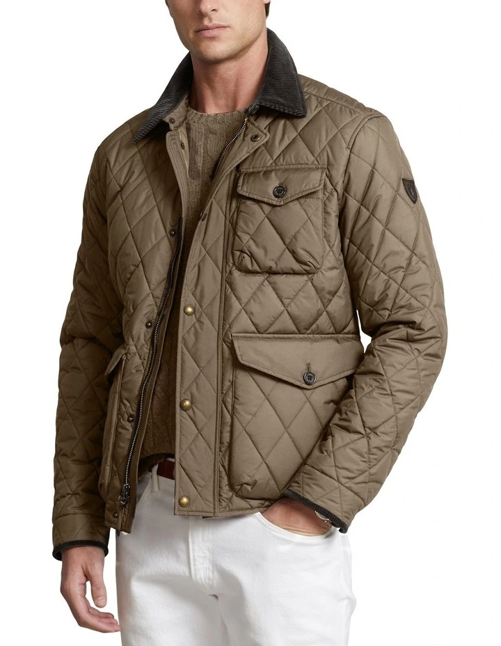 The Beaton Water-Repellent Jacket in Brown