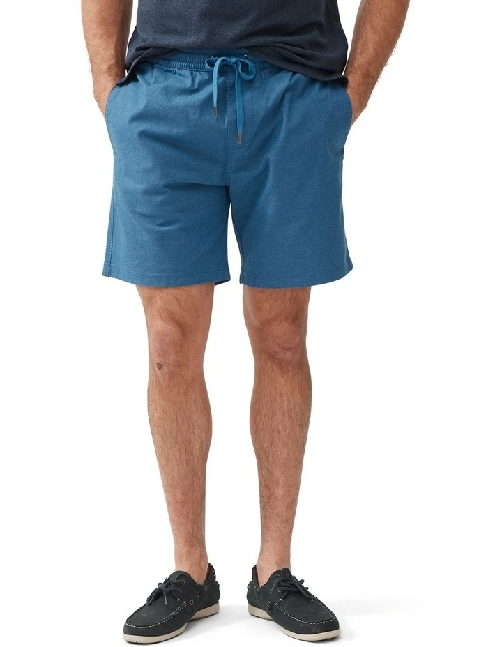 Gunn 7 Inch Resort Short in Cobalt