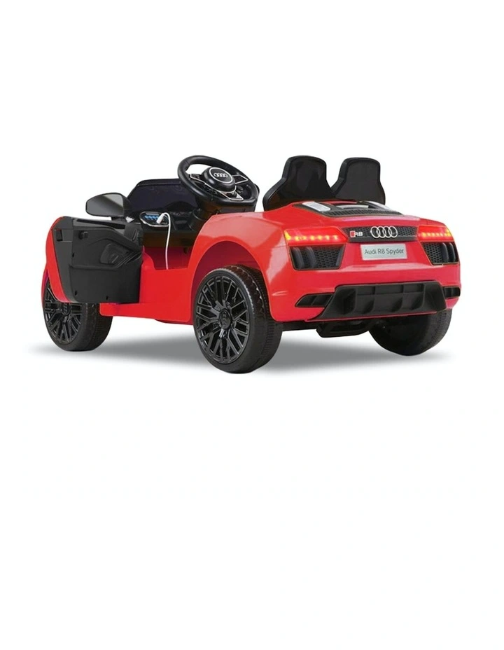 R8 Spyder Audi Electric Ride On in Red