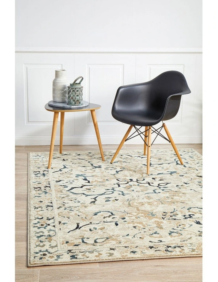 Oxford Mayfair Stem Rug in Bone