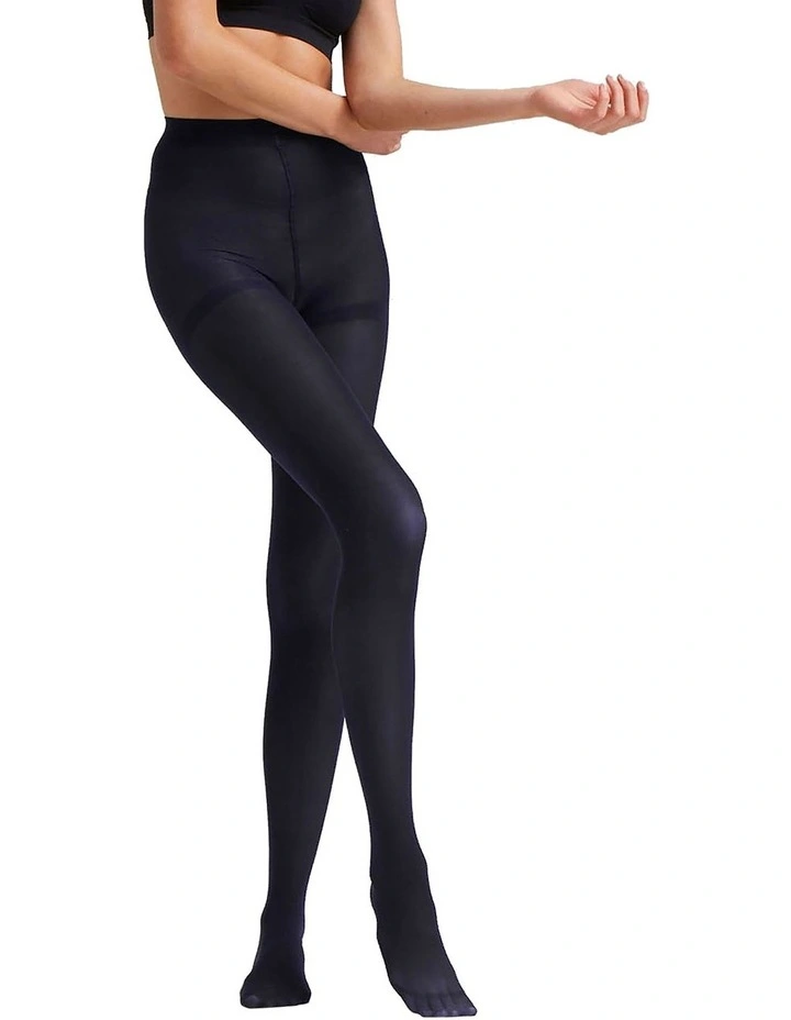 40 Denier Opaque Tight 2 Pack in Navy