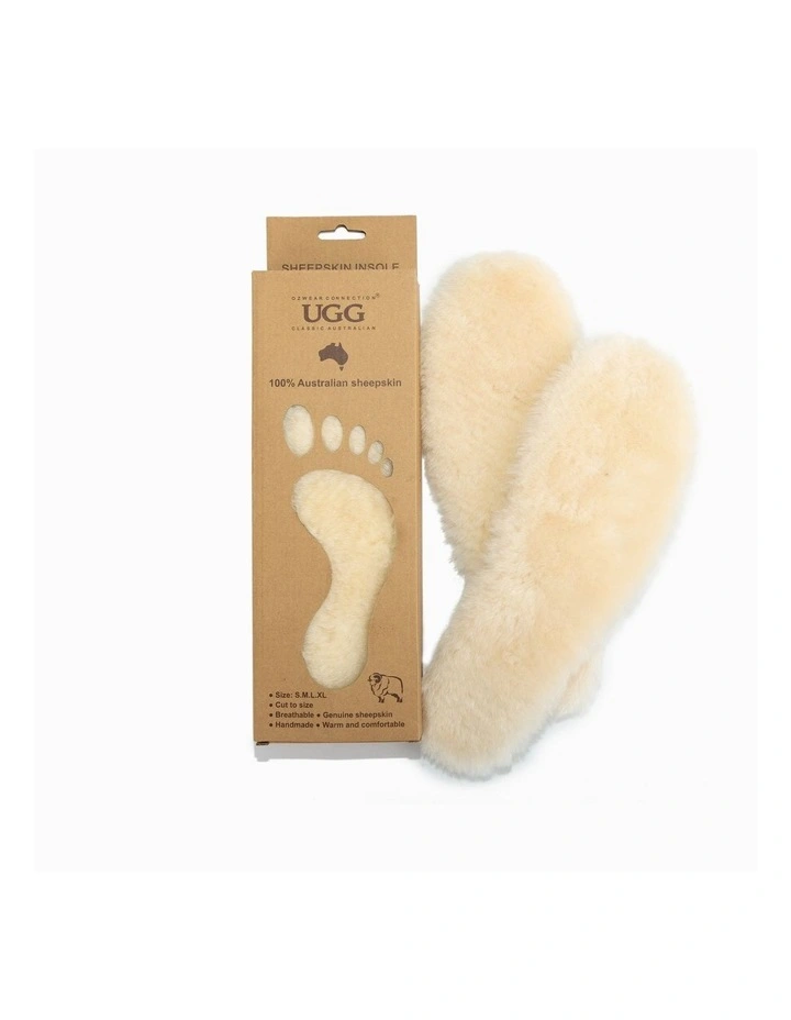 Sheepskin Insole in Cream