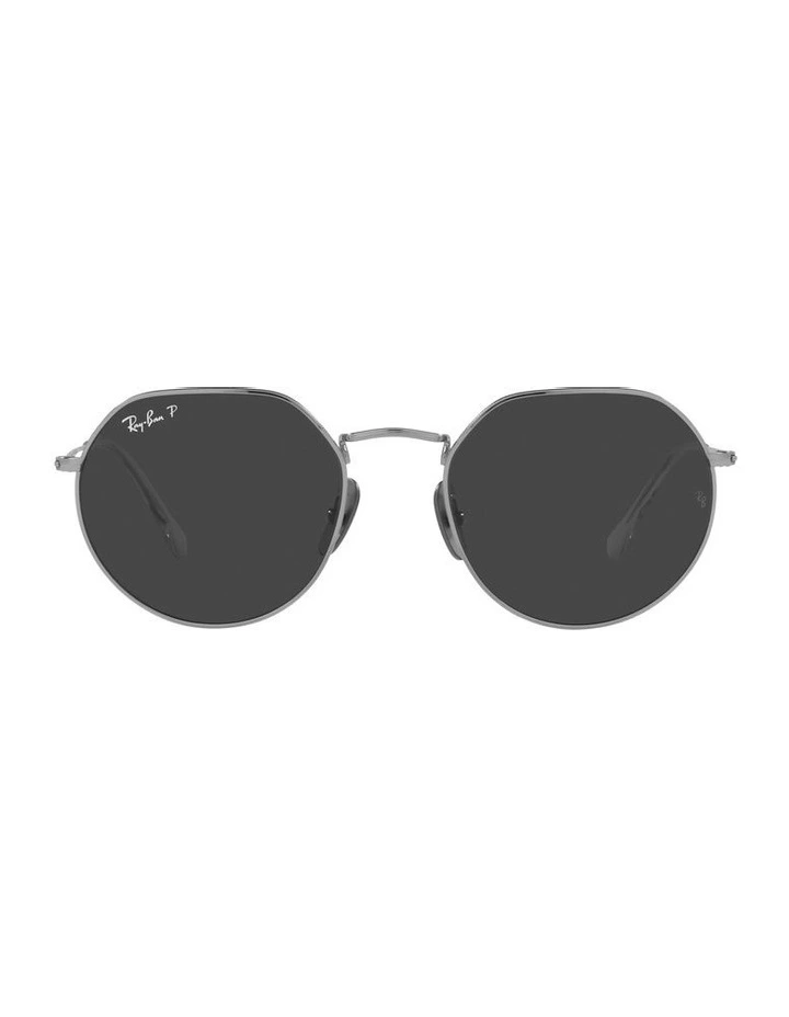 0RB8165 Polarised Sunglasses In Silver