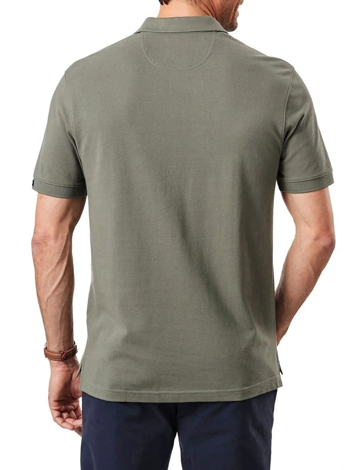 Classic Pique Polo Shirts in Green