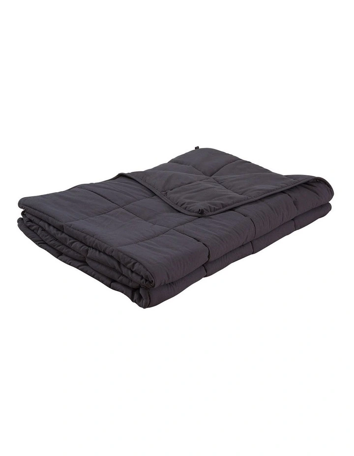 Promote Deep Sleep Weighted Blanket 9Kg in Dark Grey