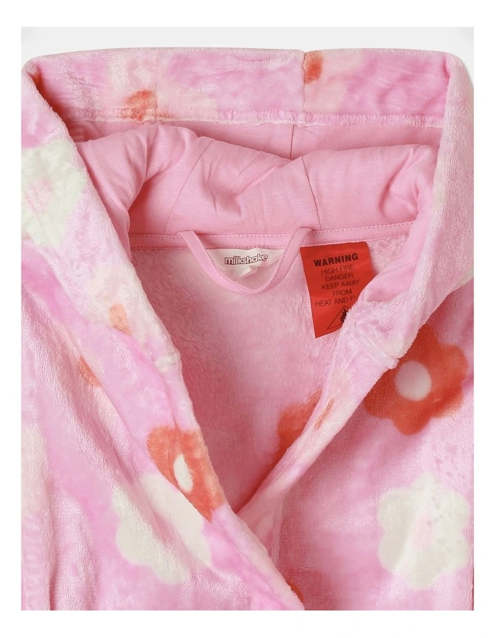 Flowers Gown in Pink