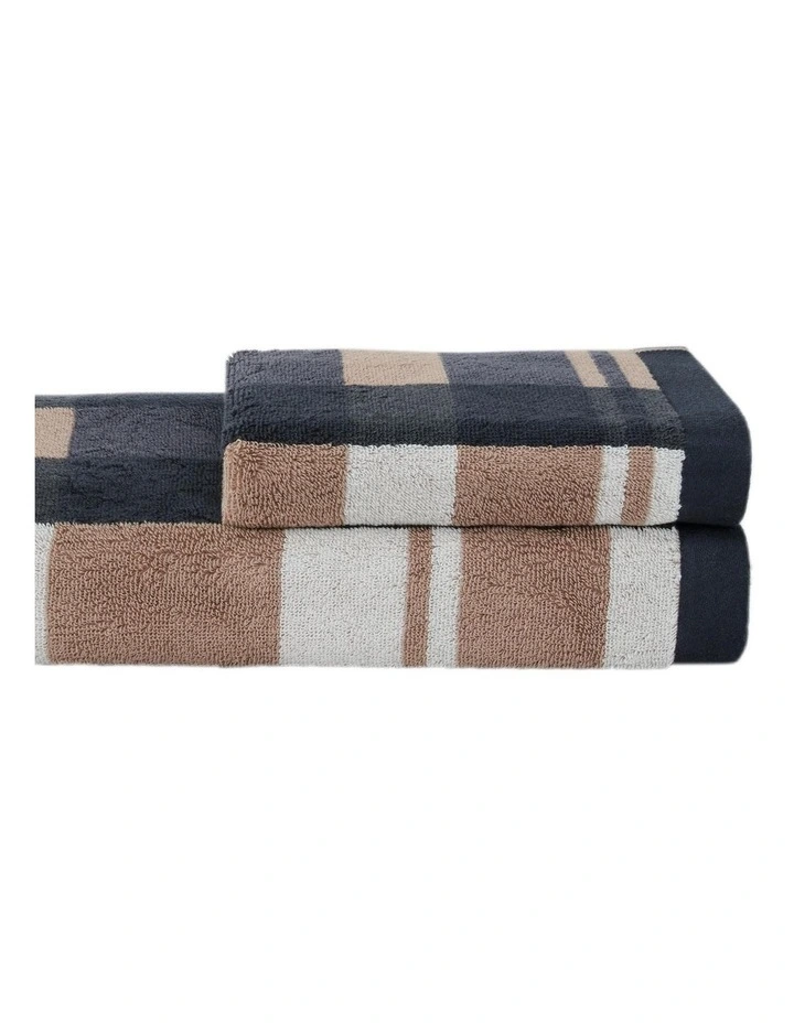 Collection Ceder Towel in Carbon