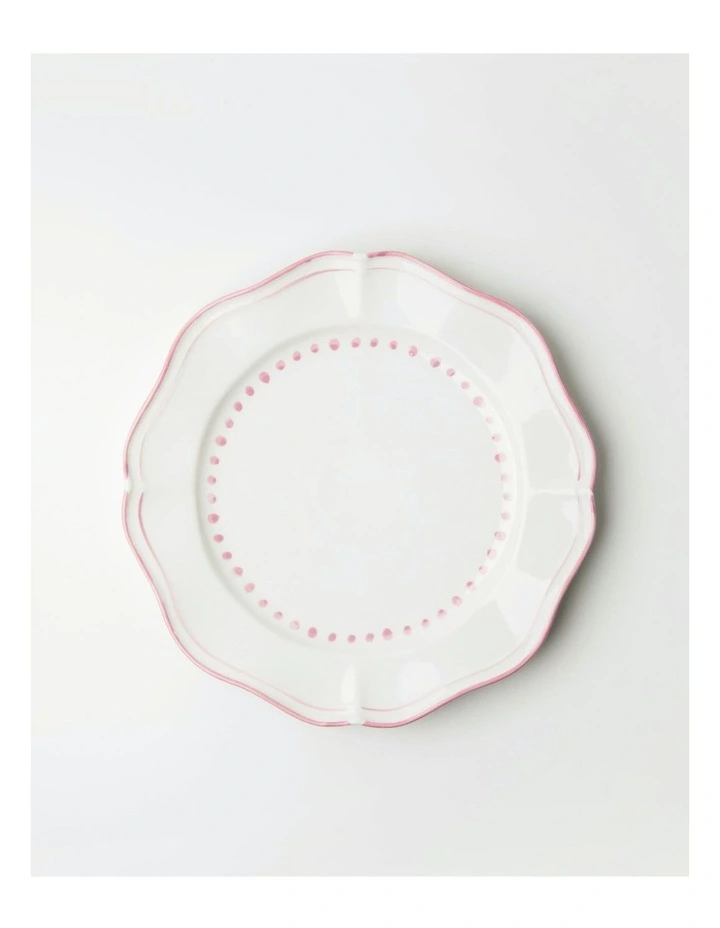 Capri Dinner Plate in Pink