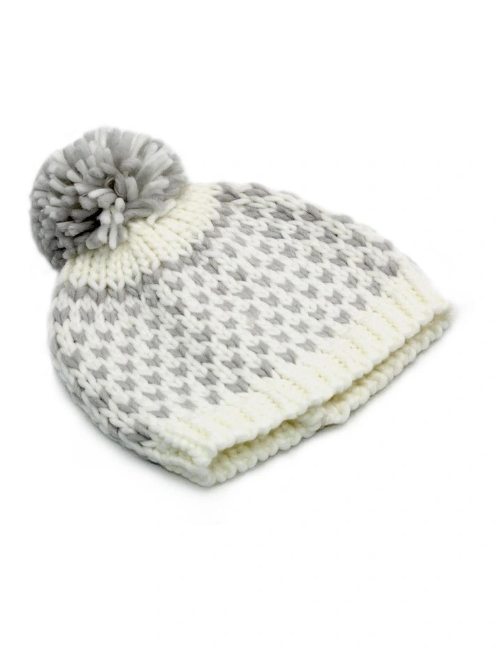 Kaya Mini Beanie in White