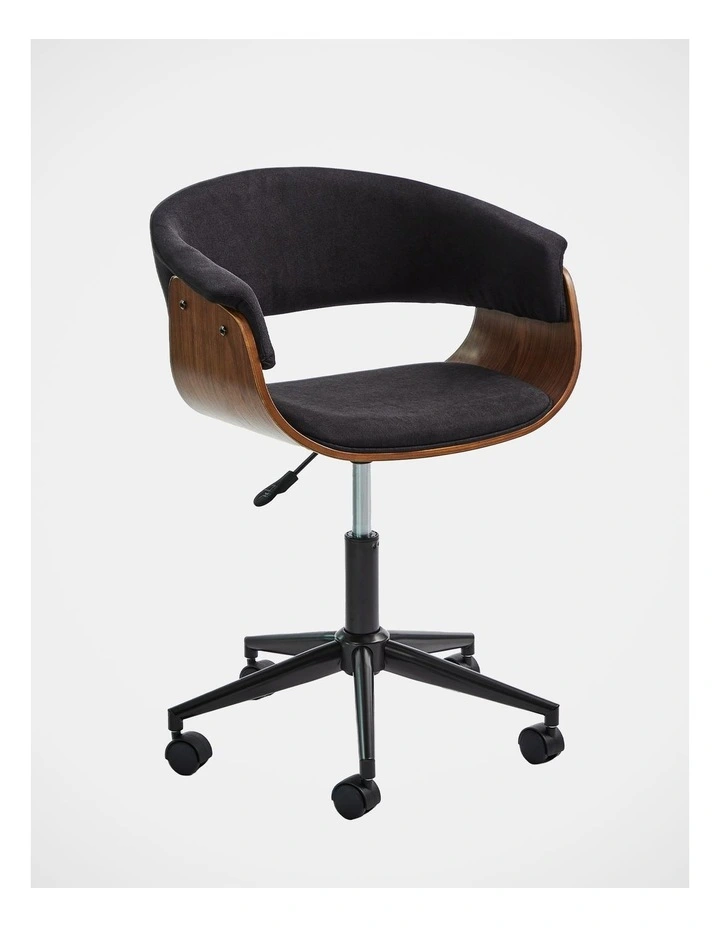 Tia Office Chair in Black