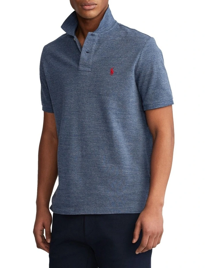 Classic Fit Mesh Polo Shirt
