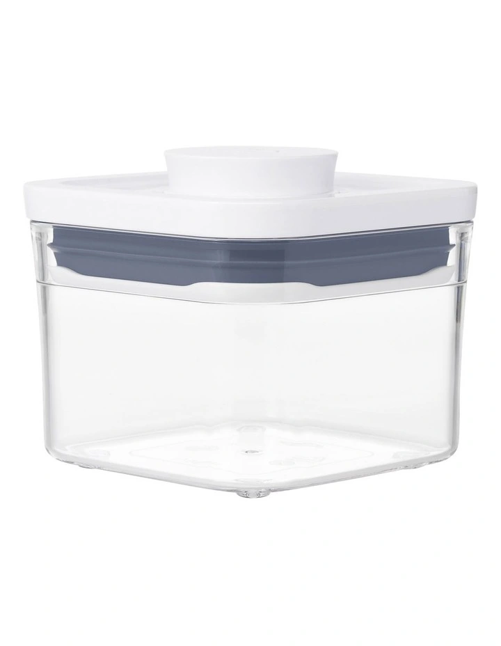 POP Small Square Mini Container 400ml in White