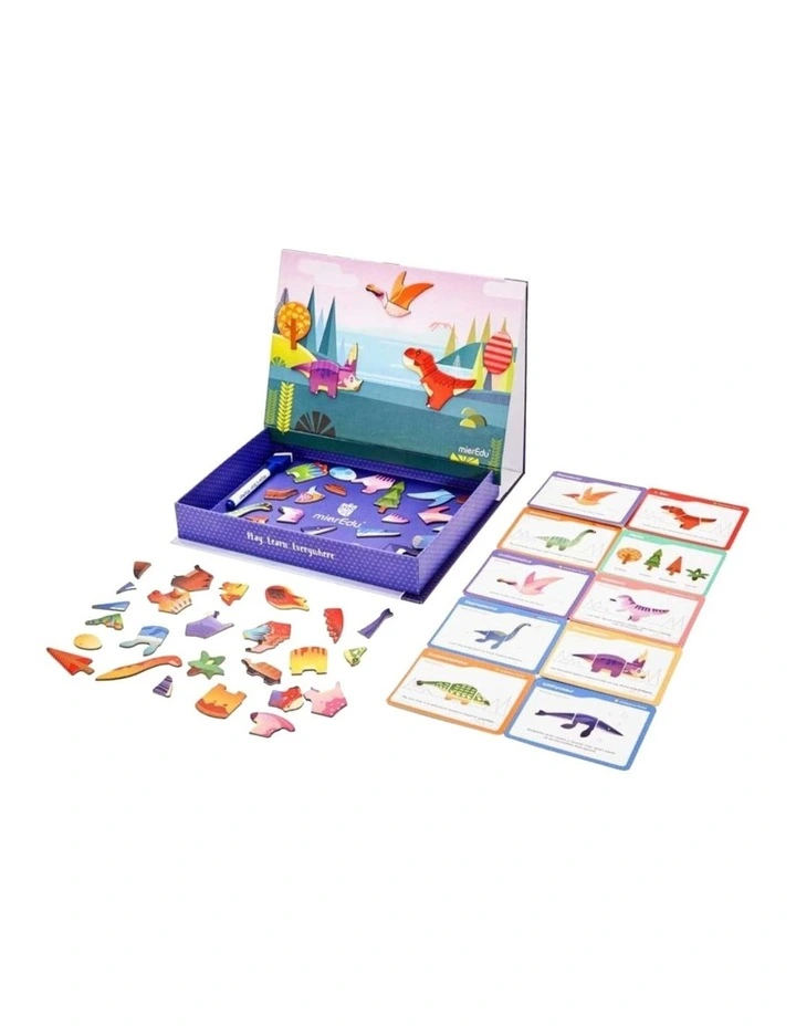 Magnetic Art Case Dino World
