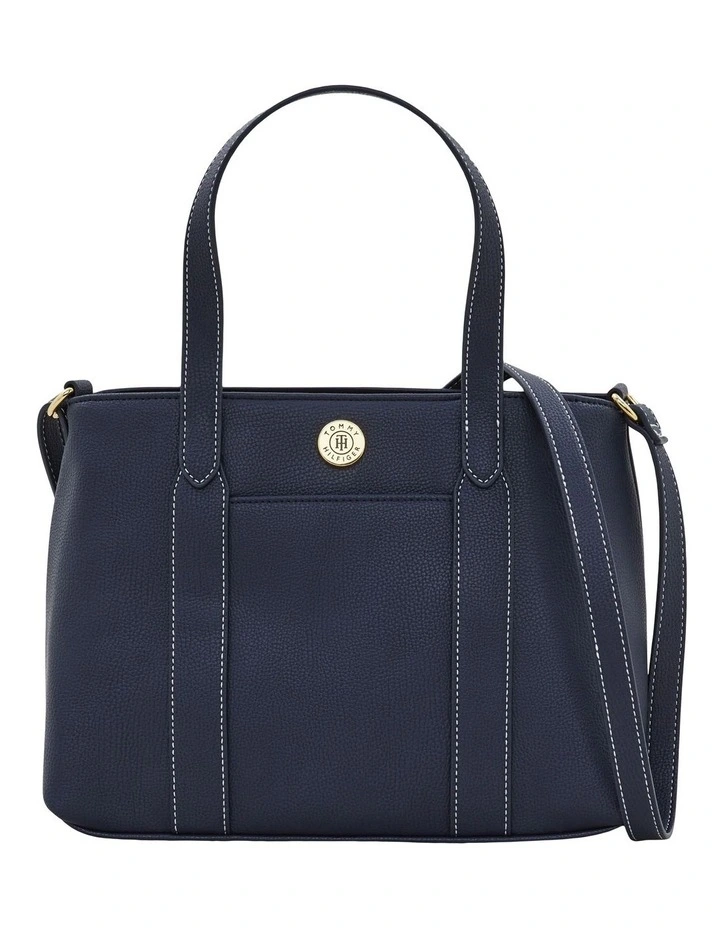 Brenna II CV Satchel Bag in Navy