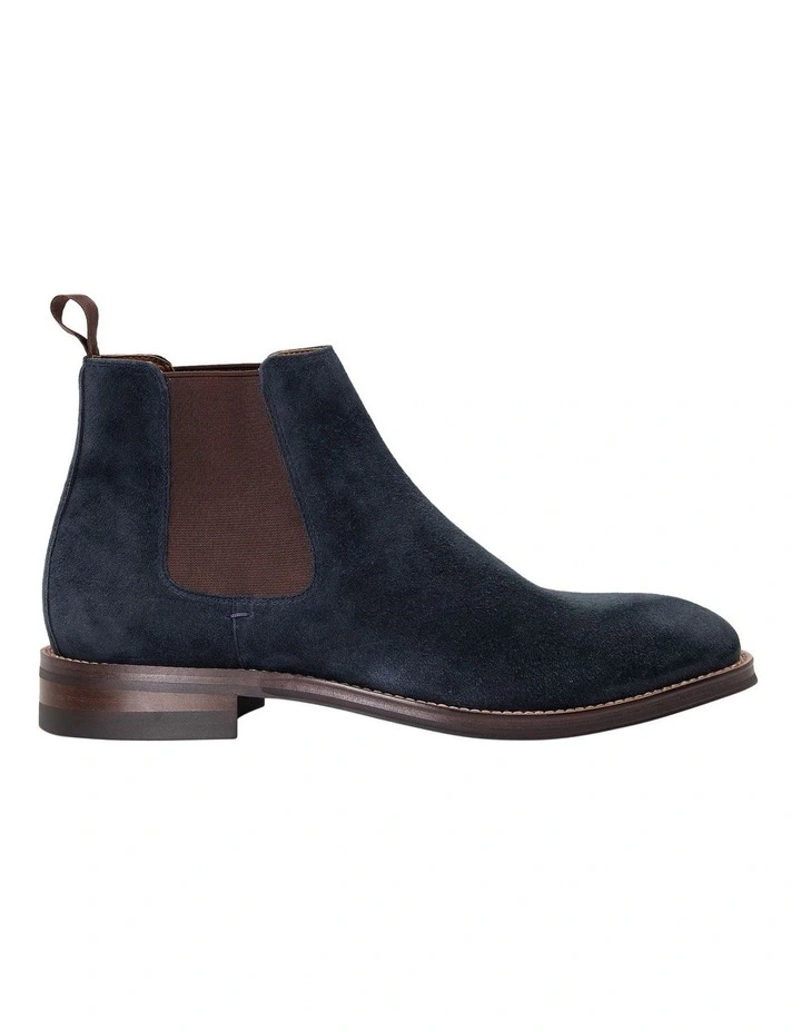 Masons Chelsea Boots in Navy