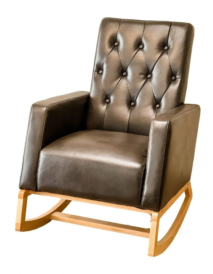 Holly Air Rocking Chair in Brown