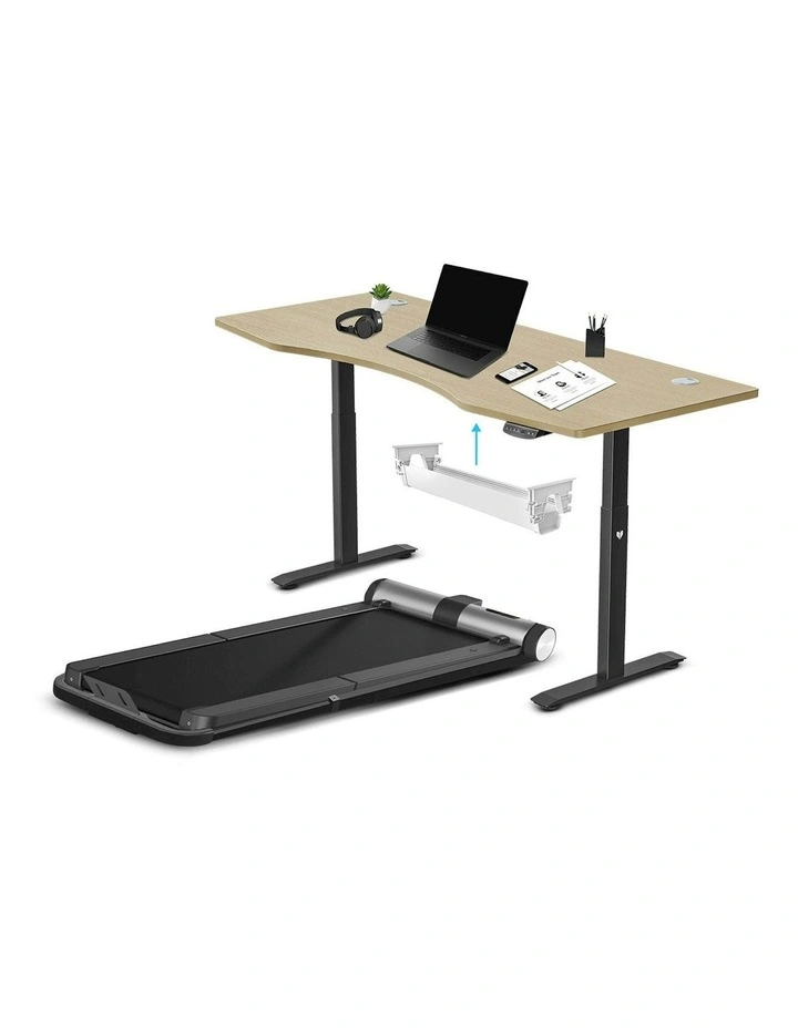 WalkingPad MC21 with Dual Motor Automatic Standing Desk 180cm in Oak