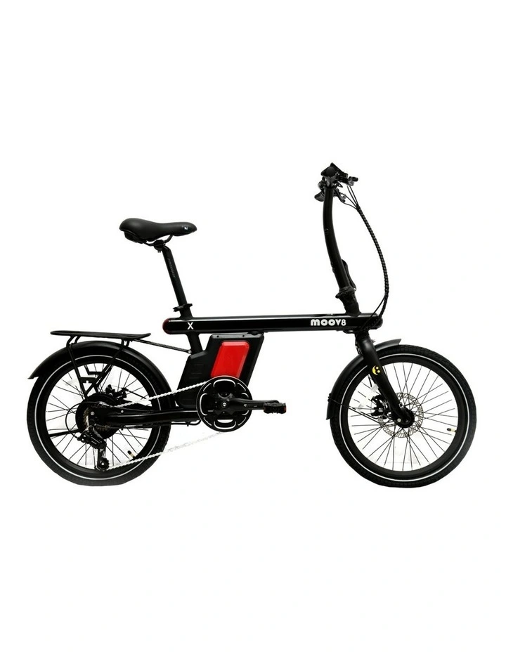 X Electric Bike 8.7ah Black
