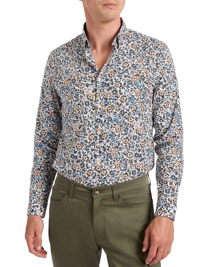 Take My Breath Shirt in White Multi